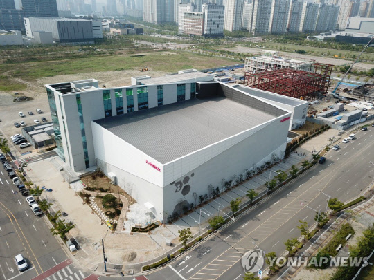 머크 한국 생명과학 운영본부 전경. 인천경제자유구역청 제공, 연합뉴스